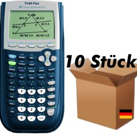 TEXAS INSTRUMENTS Grafikrechner 84+ TP GER DE, 10 Stück