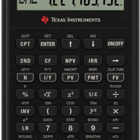 TEXAS INSTRUMENTS Finanzrechner BA II Plus Professi professional d/f/e