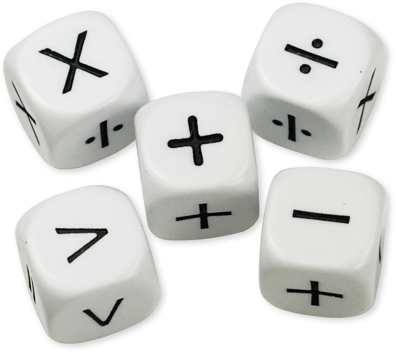 TIMETEX-93555-4055218935558 TIMETEX Set Würfel Rechenzeichen 93555 16mm 5-teilig – Hochwertig & günstig bei ShopDeca