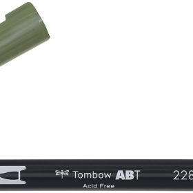 TOMBOW Dual Brush Pen ABT 228 graugrün