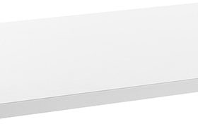 TOPSTAR Tischplatte 120X80cm O12080W weiss, für E-Table