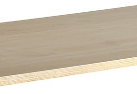 TOPSTAR Tischplatte 160X80cm O16080A ahorn, für E-Table