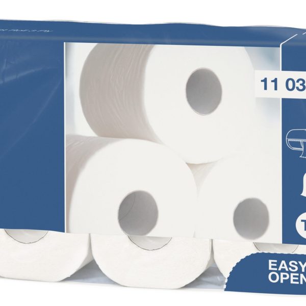 TORK Toilettenpapier T4 110316 3-lagig 8 Rollen à 250 Blatt