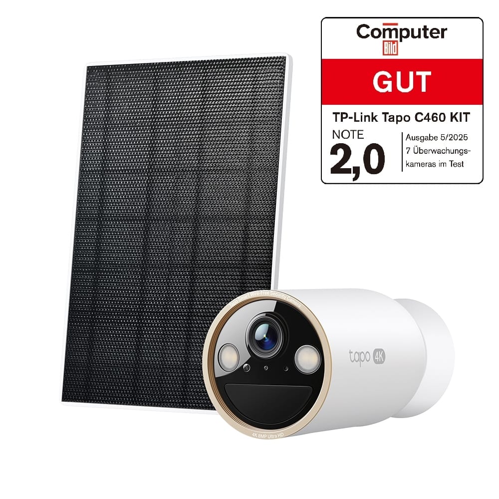 TP-LINK-Tapo-C460-KIT-8885020629521 TP-LINK Solar-Security Camera Kit Tapo C460 KIT – Hochwertig & günstig bei ShopDeca