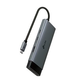 TP-LINK USB-C 7-Port Hub UH7020C HDMI 4K,USB-A&C, PD 100W,SD