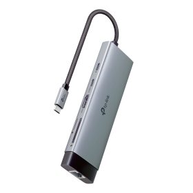 TP-LINK USB-C 9-Port Hub UH9120C HDMI 4K,USB-A&C,PD,RJ45,SD