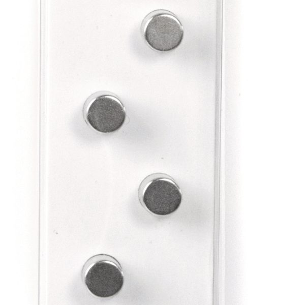 TRENDFORM Magnete BOLT CA2008 silber 6 Stück