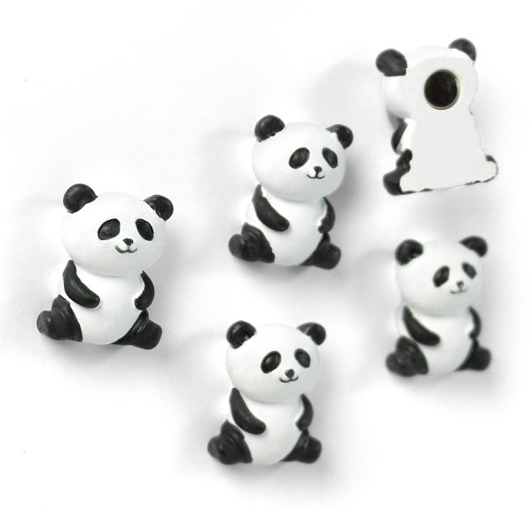 TRENDFORM Magnete PANDA FA4573 schwarz/weiss 5 Stück