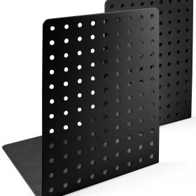 TRENDFORM Buchstütze DOTS Metall GK9016 14x12x18.5cm schwarz 2 Stk.