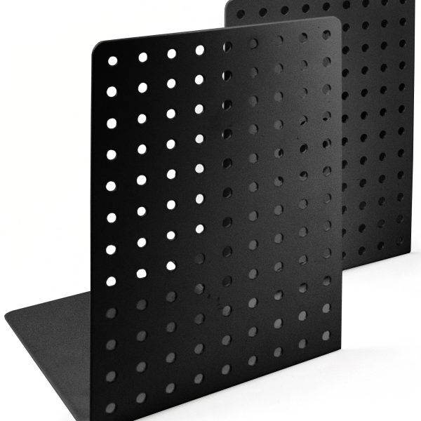 TRENDFORM Buchstütze DOTS Metall GK9016 14x12x18.5cm schwarz 2 Stk.