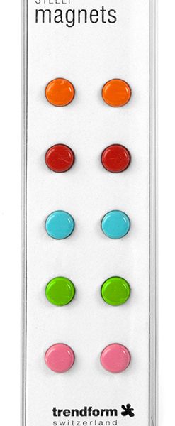 TRENDFORM Magnete STEELY COLOR TF20C farbig ass. 10 Stück