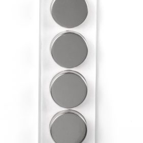 TRENDFORM Magnete SILVER TF2735 silber 4 Stück