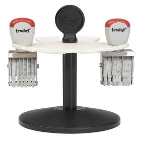 TRODAT Stempelträger 3008 8-teilig grau