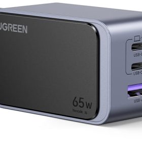 UGREEN USB-C Wallcharger Nexode S 35042 65W,3-Port,GaN,FastCharger