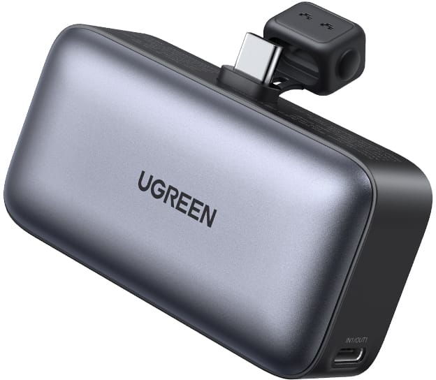 UGREEN-35338-6941876233380 UGREEN Nexode Power Bank 5000mAh 35338 Built-in USB-C Connector – Hochwertig & günstig bei ShopDeca