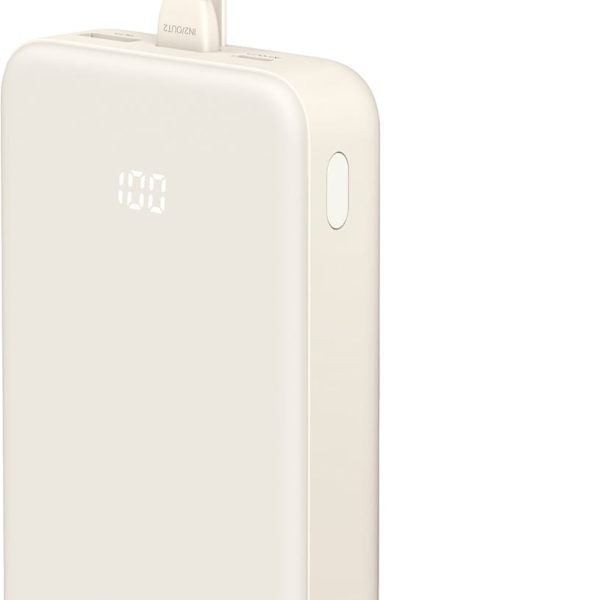 UGREEN Nexode Power Bank 20000mAh 35340 20W,PD, Built-in USB-C Cable