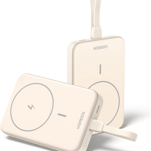 UGREEN Magnetic PowerBank 10000mAh 35341 20W,PD, Built-in USB-C Cable