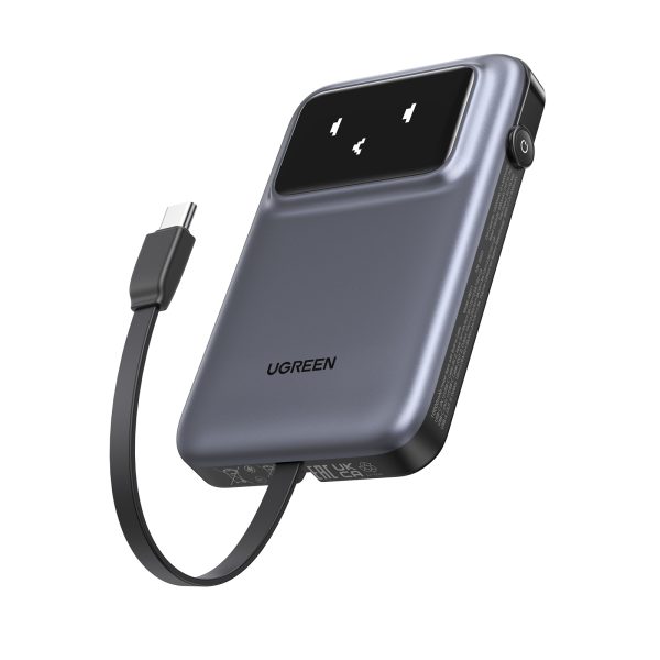 UGREEN Uno Power Bank 10000mAh 35603B 30W,Fastcharging,USB-C Cable