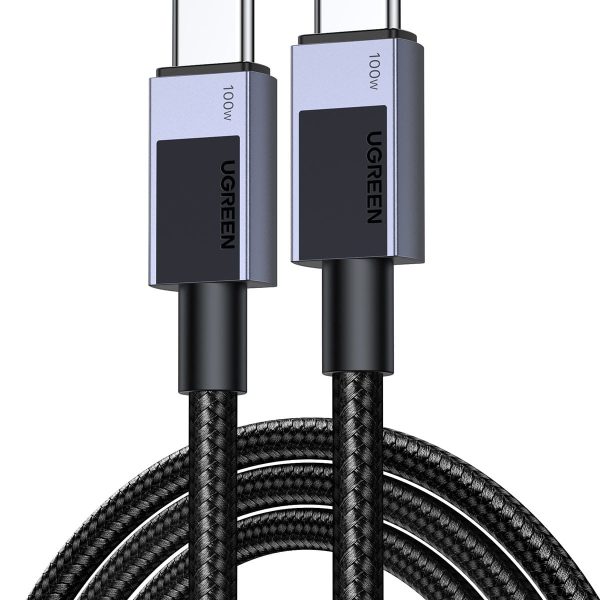 UGREEN Cable USB-C to USB-C, 100W 35985 PD,0.5m,Fast Charging,Gray