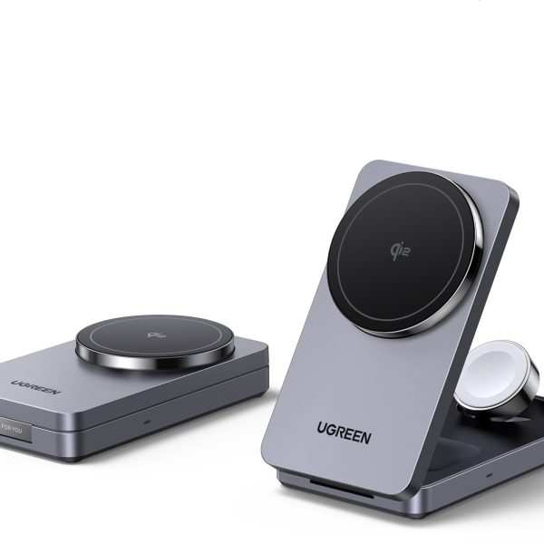 UGREEN Wireless Charger 3in1 ,25W 45025 BB Apple Watch,iPhone,Airpods BB