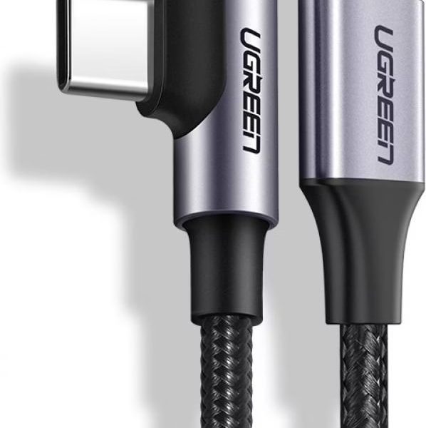 UGREEN Fast Charging Cable 3A Max 2m 50125 USB-C -USB-C,PD,90 Degree