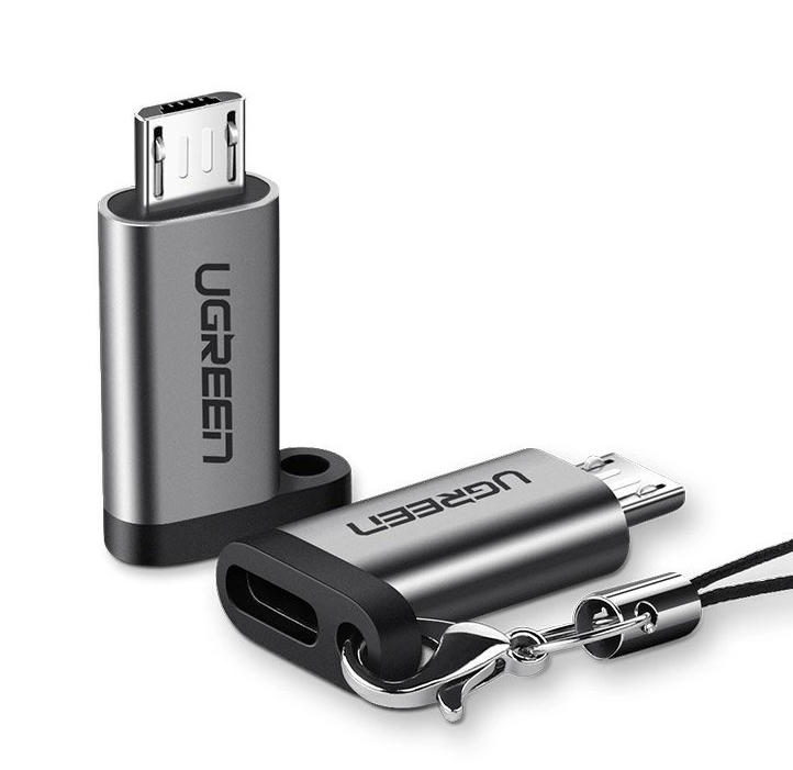 UGREEN-50590-6957303855902 UGREEN Adapter USB-C 50590 Female/Micro USB Male – Bild 1