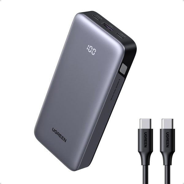 UGREEN Power Bank 20000mAh 30W 55989B Two-way Fast Charging, Grey