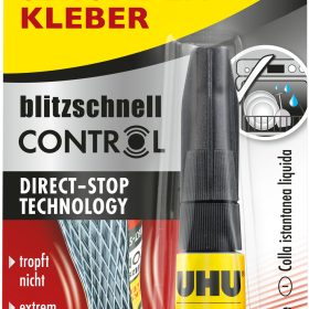 UHU Sekundenkleber Control 33130 flüssig 3g