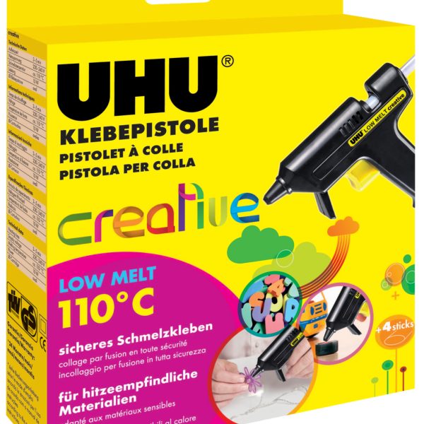 UHU Heissklebepistole LT110 48610 schwarz, 110°C, 180g, 10 Watt