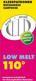 UHU Klebepatrone transparent 48620 125g 10 Stück