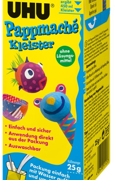 UHU Pappmaché Kleister 51125 f. 450ml