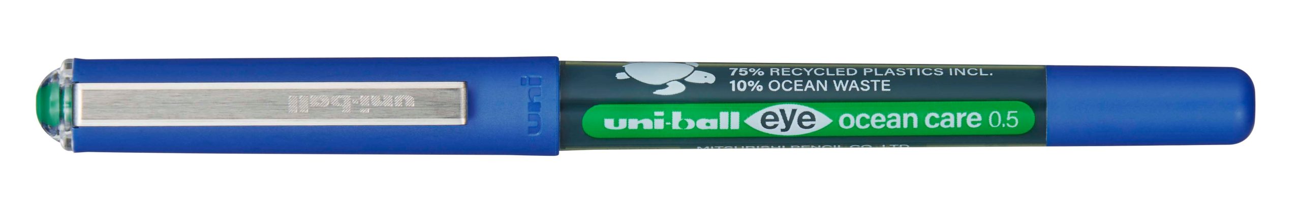 UNI-BALL Tintenroller ocean care 0.5mm UB-150ROP GR grün