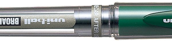 UNI-BALL Signo Broad 1mm UM-153 GREEN grün