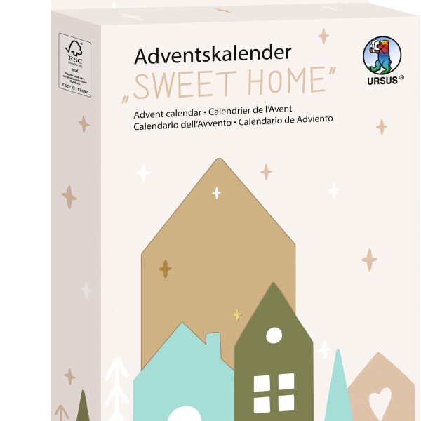 URSUS Adventskalender 24880000F Sweet home