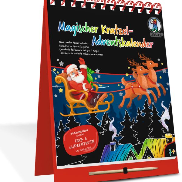 URSUS Kratzel-Adventskalender 24890000F