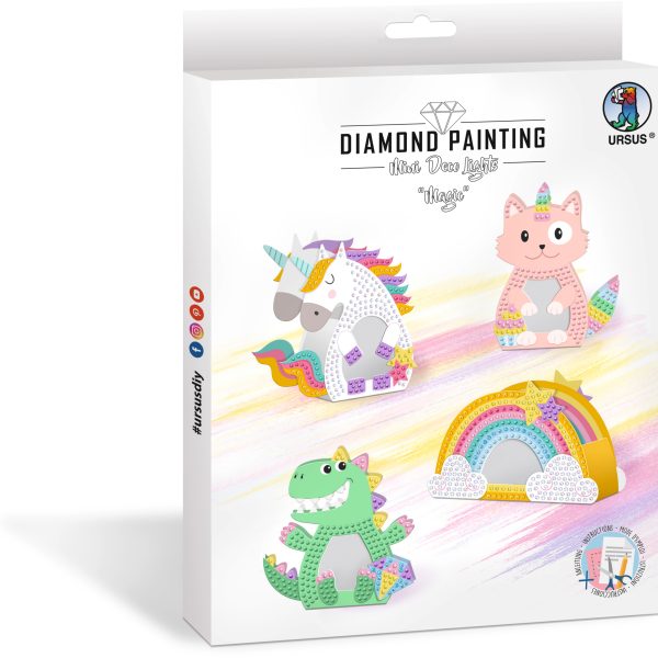 URSUS Diamond Painting 43480001F Mini Deco-Lights Magic