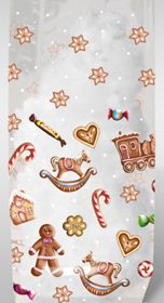 URSUS Bodenbeutel 14,5x23,5cm 5860000 Lebkuchenfiguren 10 Stück