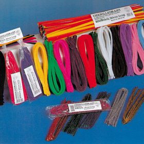 URSUS Pfeifenputzer 9mmx50cm 6540099 10 Normalfarben 10 Stück