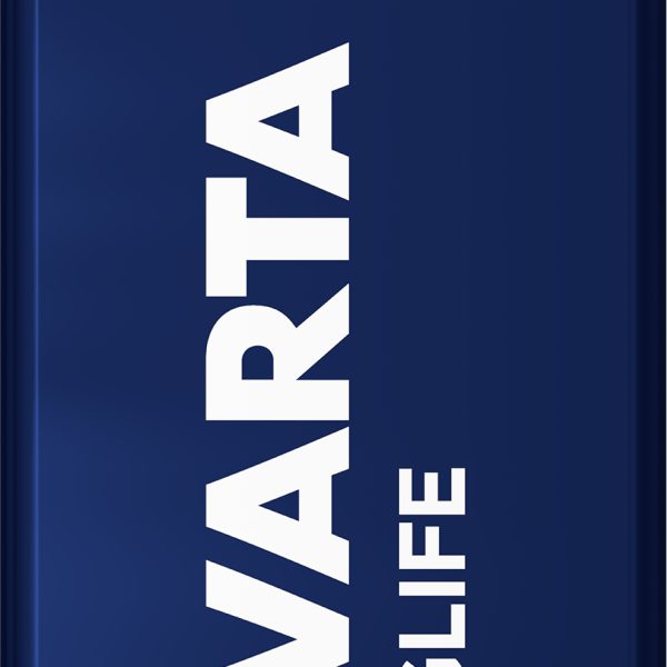 VARTA Batterie 4122101411 Longlife, 9V/LR61, 1 Stück
