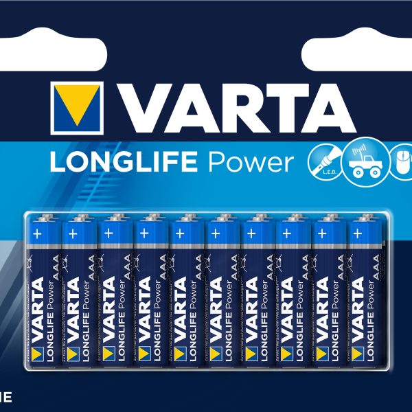 VARTA Batterie Longlife Power 4903121420 AAA/LR03, 20 Stück