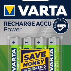 VARTA Batterie Akku 56706101404 AA/HR06, 2100 mAh, 4 Stück