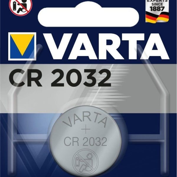 VARTA Knopfbatterie CR2032,3V 6032101401 230 mAh 1 Stück