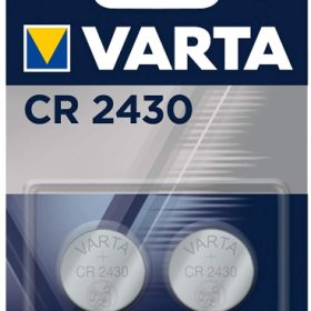 VARTA Knopfzellenbatterie 6430101402 CR2430 2 Stück