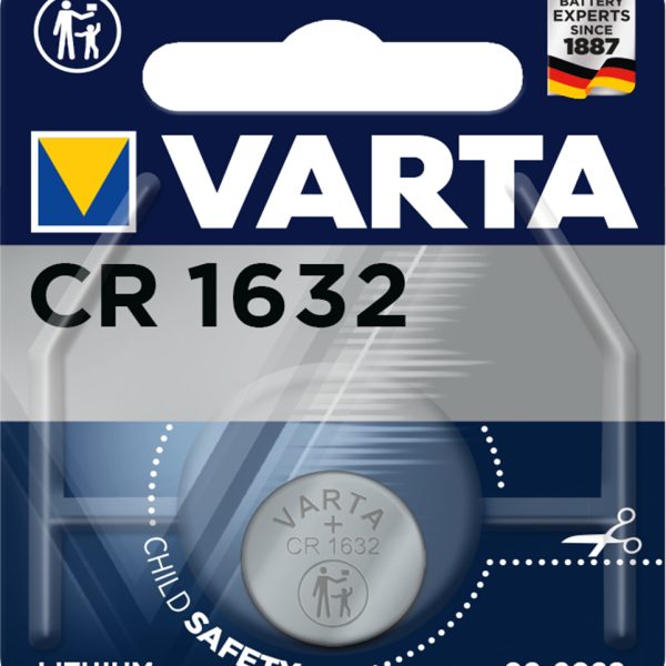 VARTA Knopfzelle 6632101401 CR1632, 1 Stück