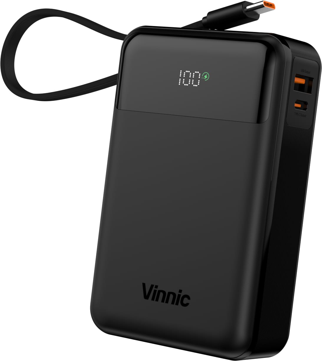 VINNIC-VPPB-HV65WG1-20BK-4898338024333 VINNIC DAMAVAND 2 PB,65W VPPB-HV65WG1-20BK PD, 20k mAh,Built-in-Cables – Hochwertig & günstig bei ShopDeca