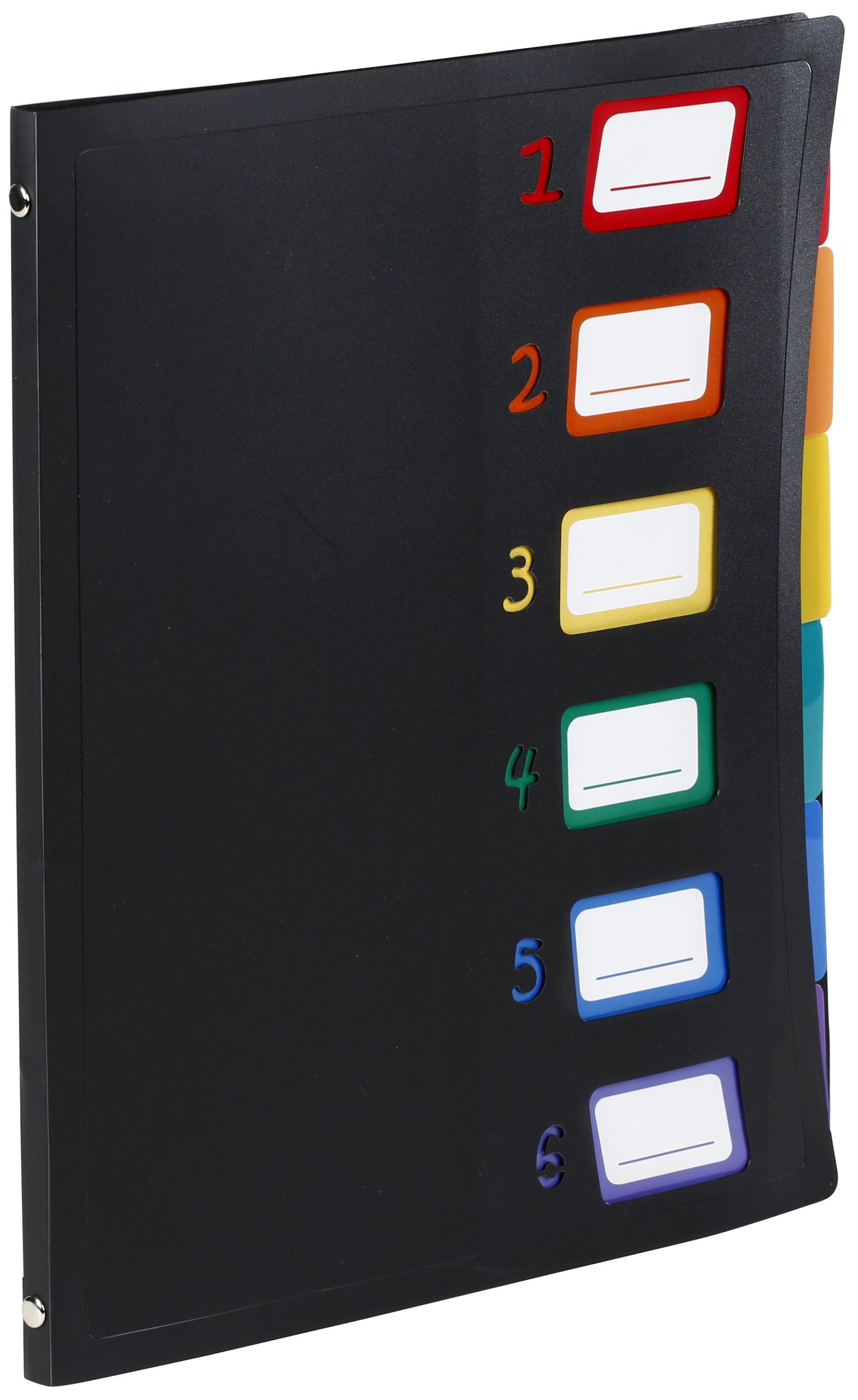 VIQUEL-493067-3135254930678 VIQUEL Pultmappe A4 493067 A4 1-6 schwarz/bunt – Hochwertig & günstig bei ShopDeca