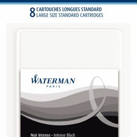 WATERMAN Tintenpatrone S0712991 schwarz, 8 Stück