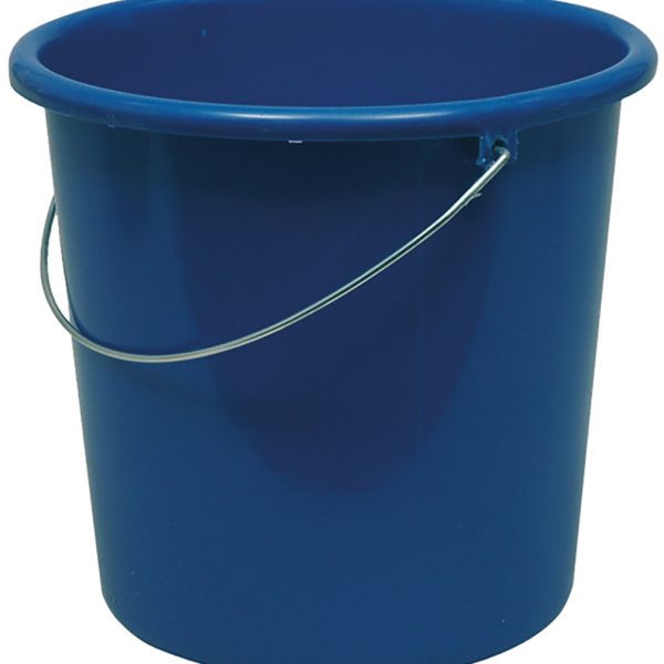 WEBSTAR Plastikeimer, Metallbügel 10lt 9731 blau