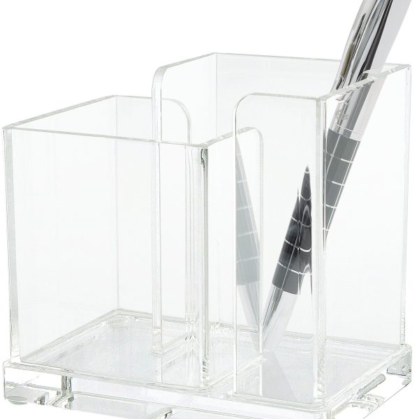 WEDO Butler CRISTALLIC Acryl 606016 2 Fächer 12x10x8.5 transp.