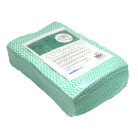 WEITACLEAN Allzwecktuch Cotonette 38x60cm 238531 grün 50 Stück